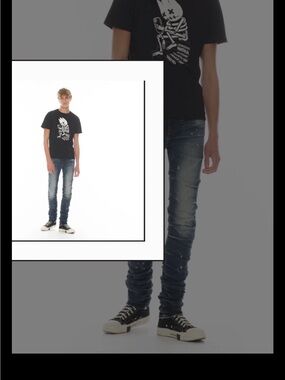 Y2K Cult Of Individuality Jeans Mens Unisex Punk Nomad 31x 32 Hipster Stretchy